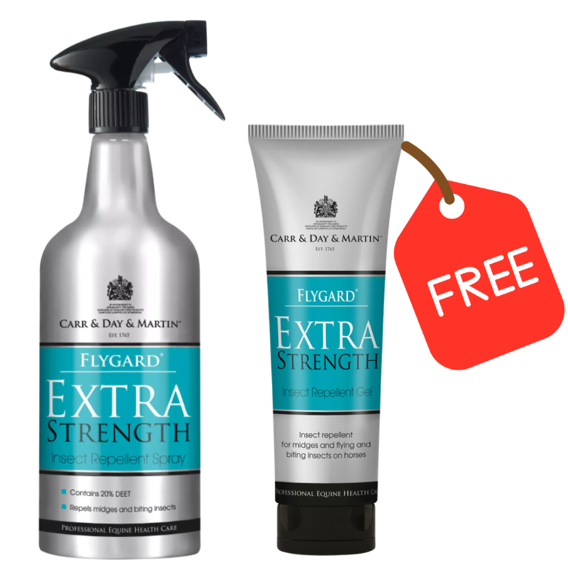 Free fly gel with each fly spray!