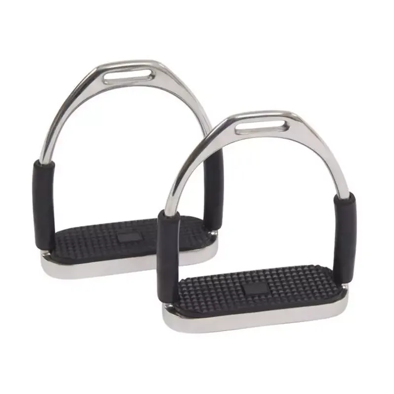 Korsteel Flexible Fillis Stirrup Irons - Black