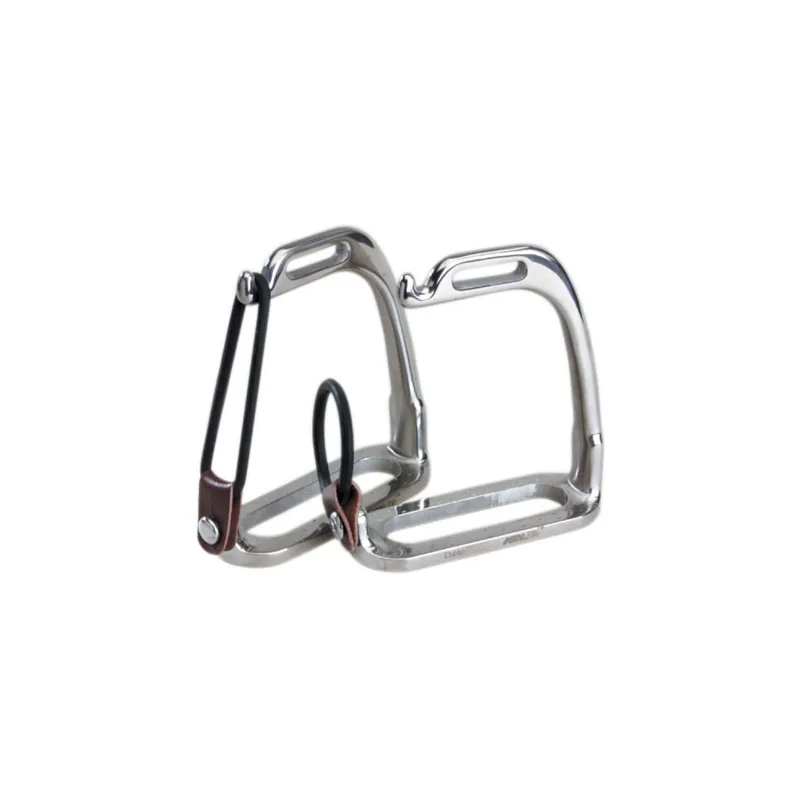 Korsteel Stainless Steel Peacock Stirrup Irons