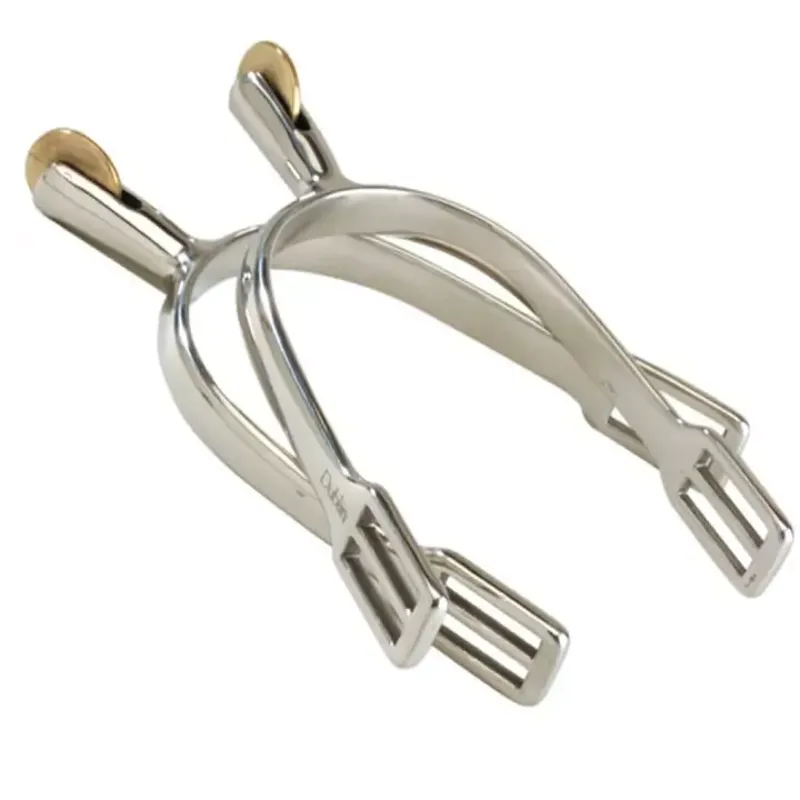Korsteel Smooth Rowell Dressage Spurs - Silver