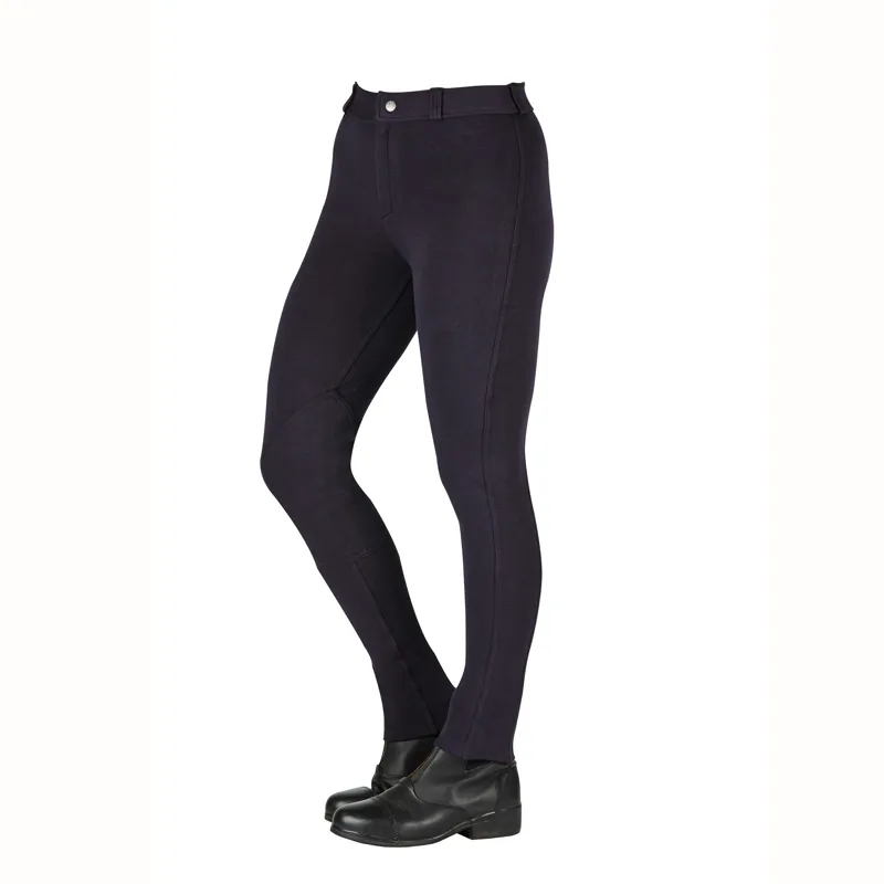 Saxon Warm Up Cotton Jodhpurs II - Black