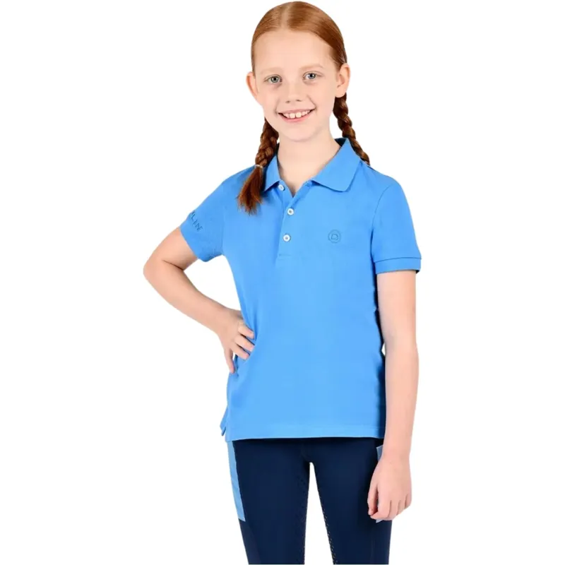 Dublin Darcy Short Sleeve Polo - Coastal Blue