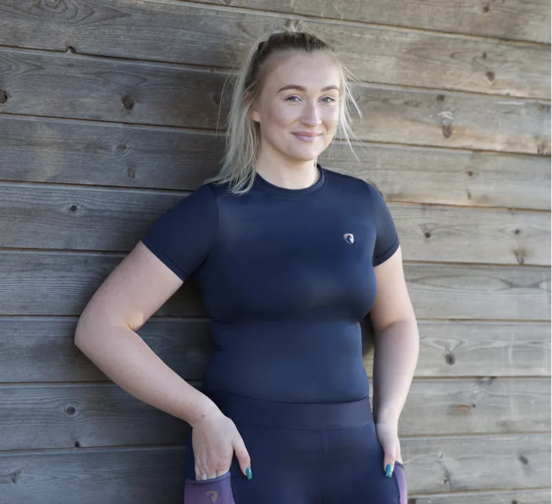 HYCONIC Short Sleeve T-Shirt - Navy