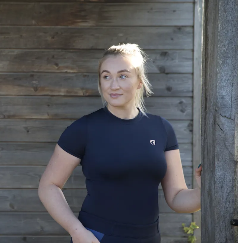 HYCONIC Short Sleeve T-Shirt - Navy-2