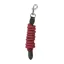 Dublin Leather Rope Lead 2m - Burgundy/Brown
