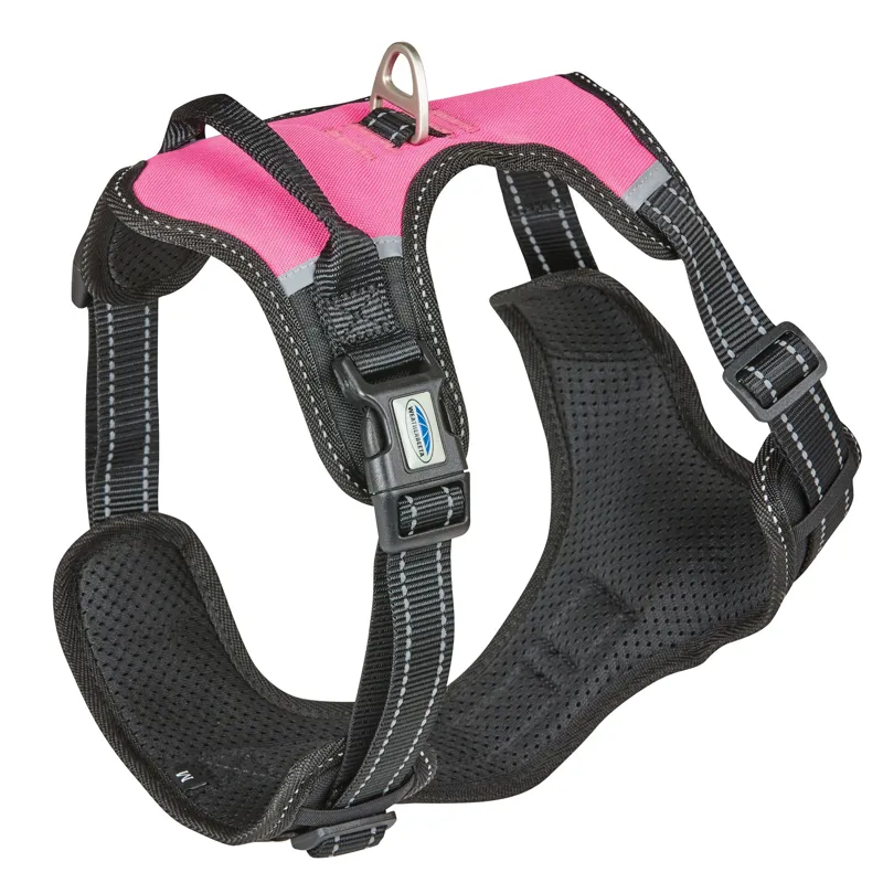 Weatherbeeta Anti Pull/Travel Harness - Black/Pink