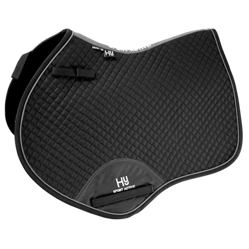 Hy Sport Active Close Contact Saddle Pad - Black