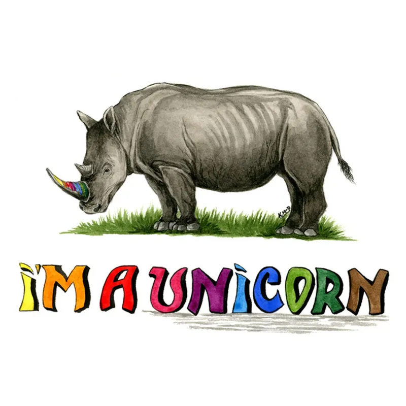 Kevin Milner Countryside Cards - I'm a Unicorn