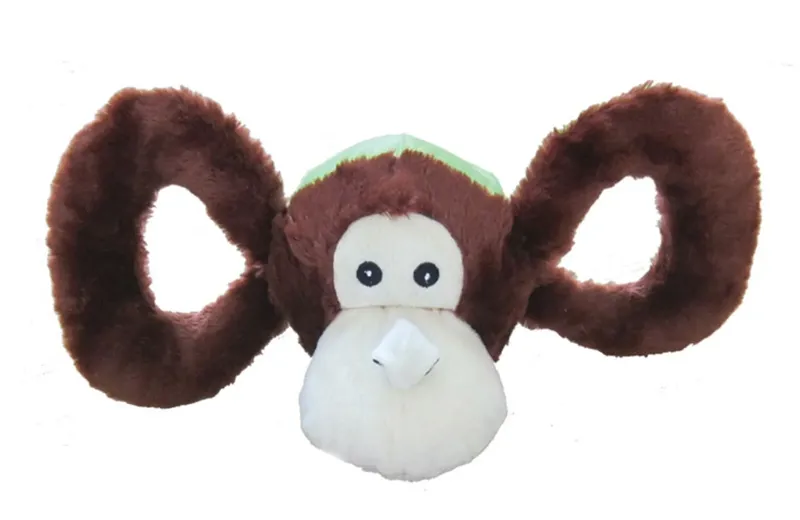 Horsemen's Pride Jolly Tug-A-Mal Monkey Toy - Brown