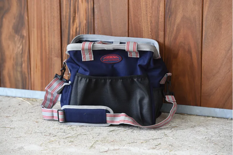 WeatherBeeta Grooming Tote Bag - Navy/Silver/Red-8