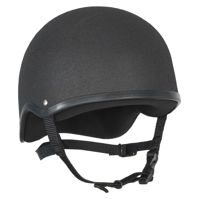 Champion Pro Plus Junior Skull Riding Helmet - Black