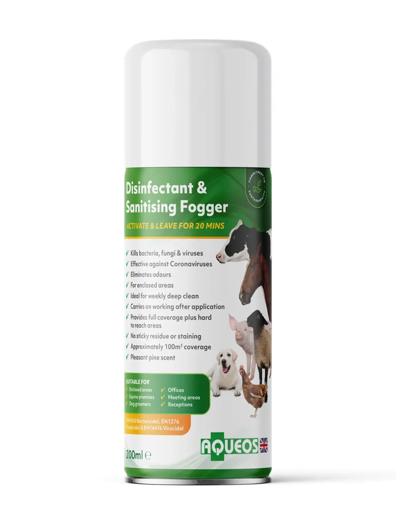 Aqueos Disinfectant and Sanitising Fogger - 200ml