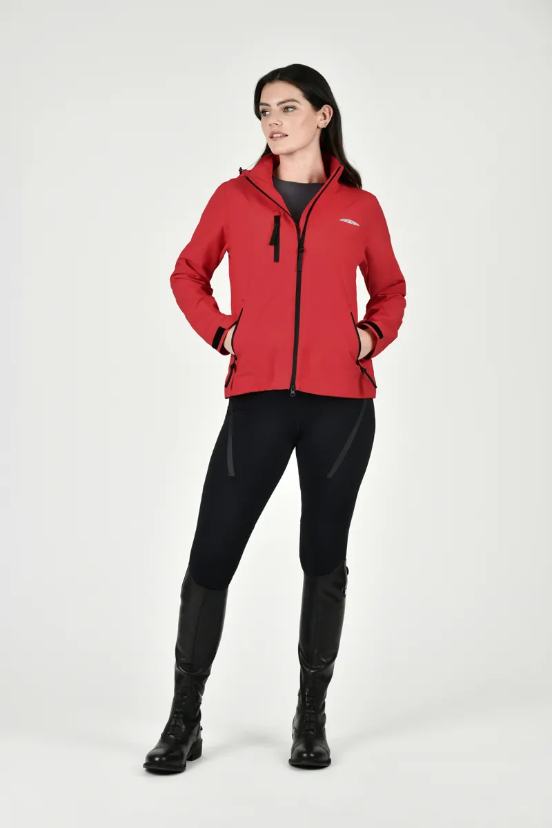 WeatherBeeta Waterproof Paloma Jacket - Bittersweet Red