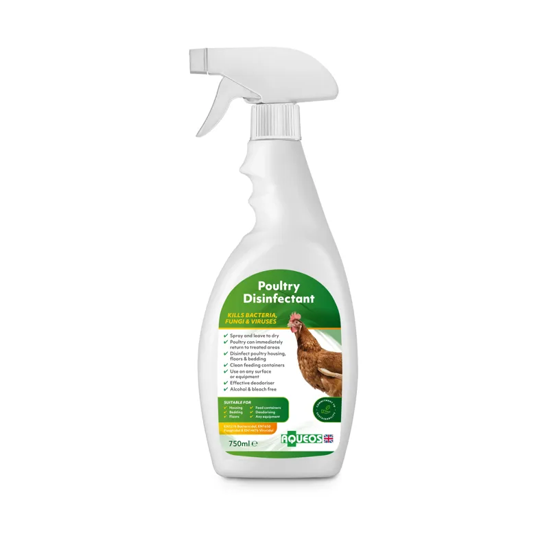Aqueos Poultry Disinfectant Spray - 750ml 