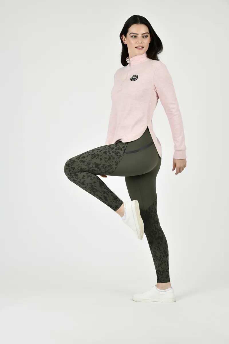 WeatherBeeta Toulon Lifestyle Tights - Dark Olive/Camo Print-3