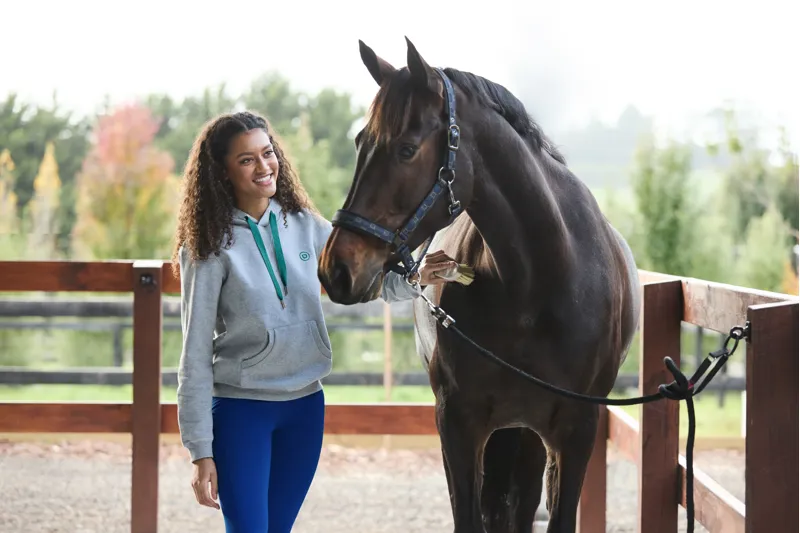 Dublin Camile Contrast Tie Hoodie - Grey Marble-3