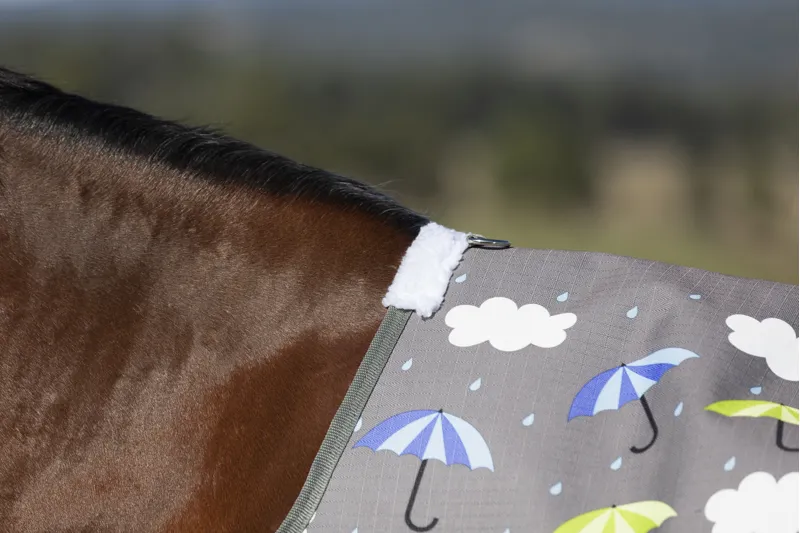 WeatherBeeta ComFiTec Essential Standard Neck 0g Rug - Umbrella Print-1