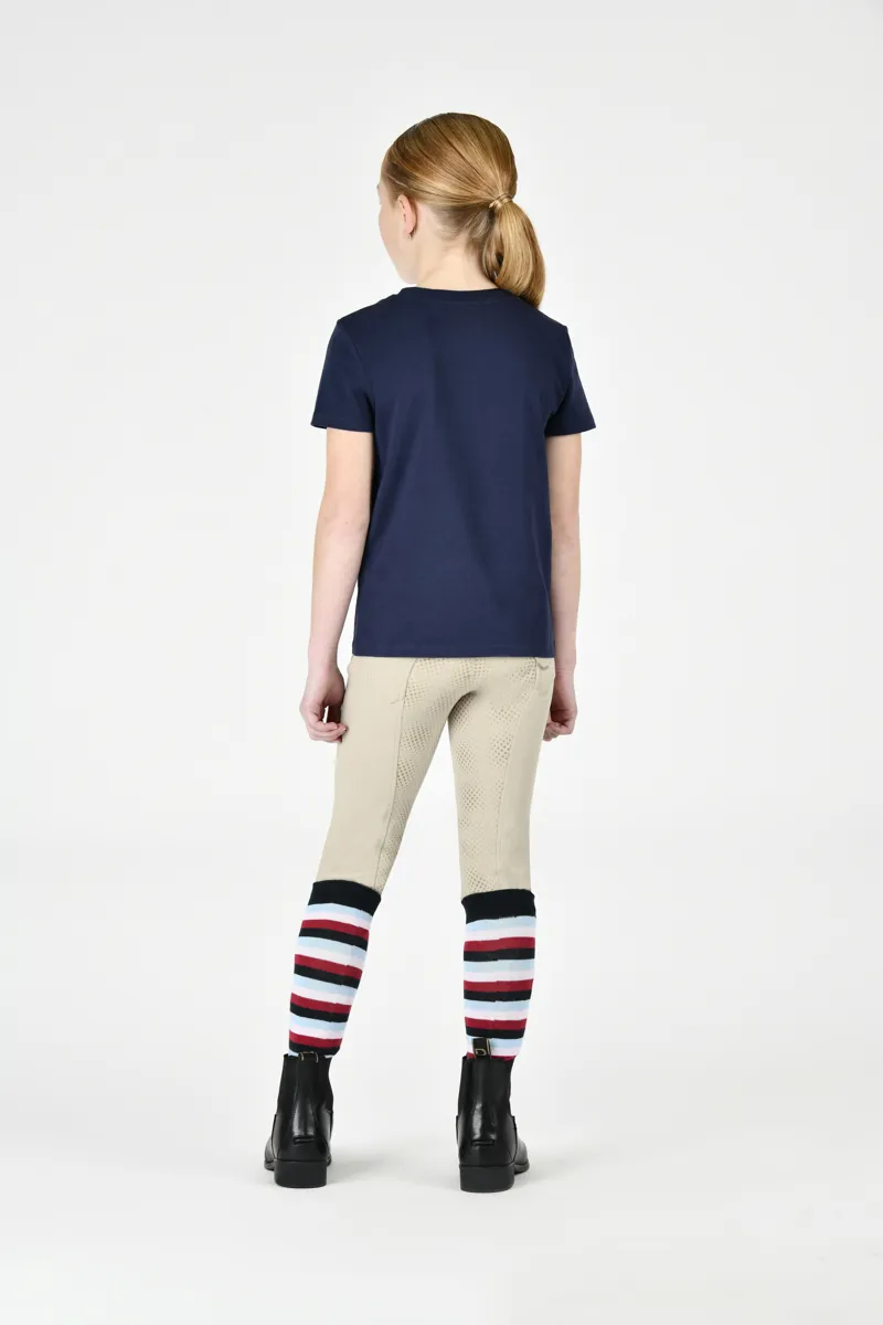 Dublin Childrens Tilly Tee - Naval Academy Heart Horses-2