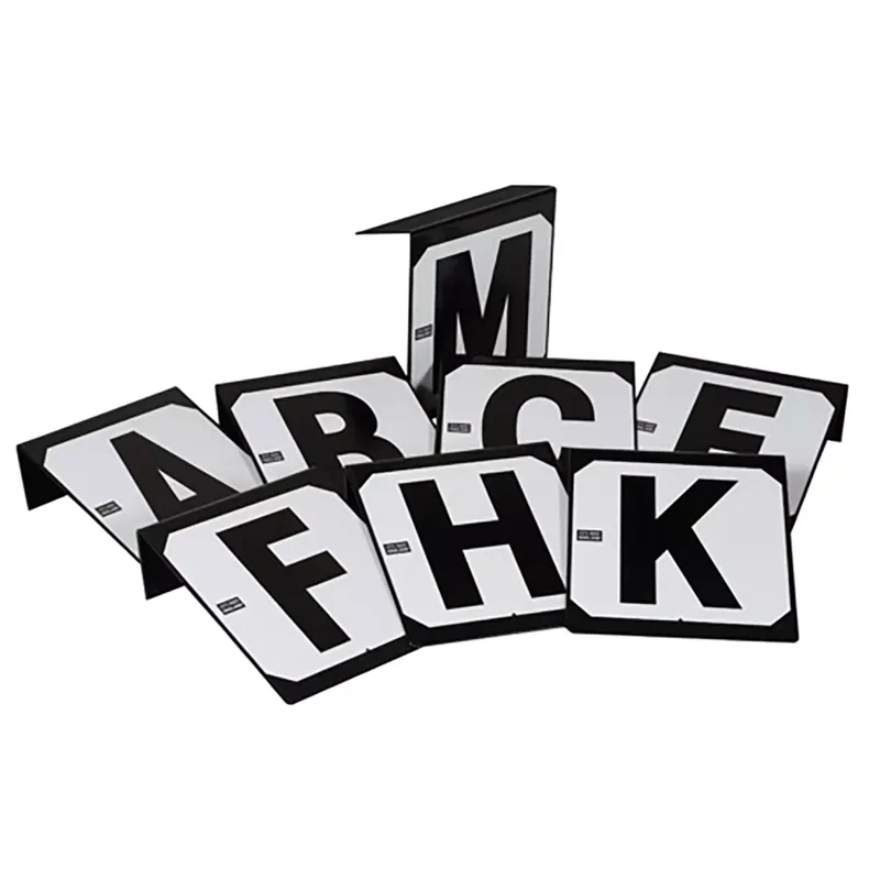 Stubbs Hook-on Markers - Black/White-2