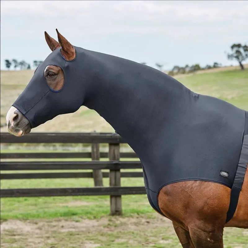 WeatherBeeta Stretch Hood With Zip - Black