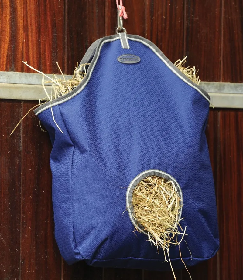 WeatherBeeta Hay Bag - Dark Blue/Grey/White-1