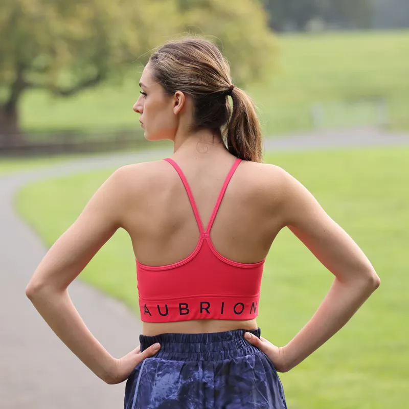 Shires Aubrion Invigorate Sports Bra - Coral-3