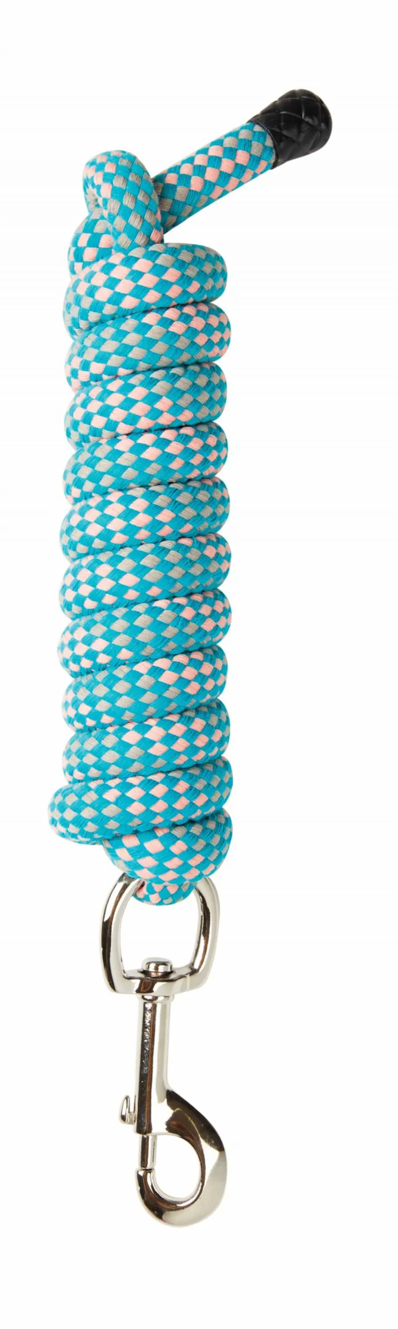 Roma Cotton Deluxe Lead - Grey/Peach/Turquoise