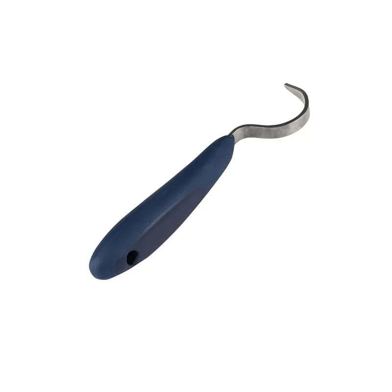 Roma Soft Touch Hoof Pick - Blueberry Navy