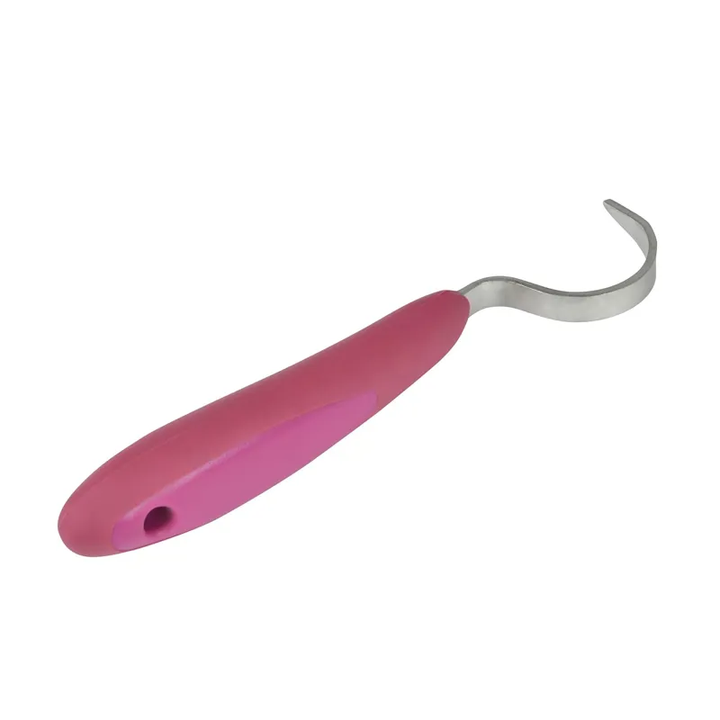 Roma Soft Touch Hoof Pick - Red Violet