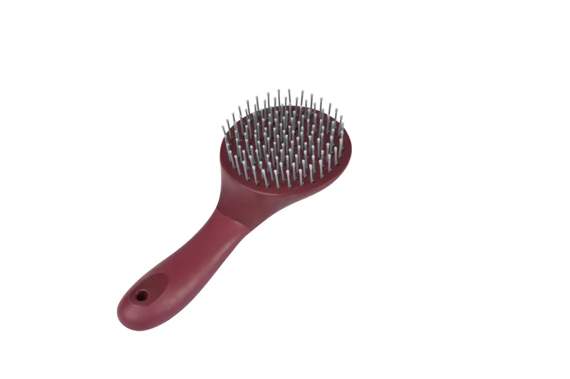 Roma Soft Touch Mane And Tail Brush - Maroon