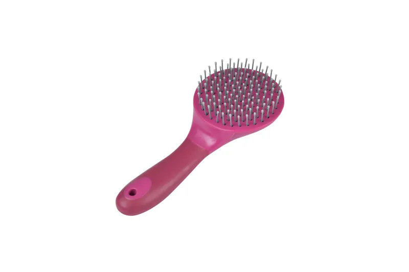 Roma Soft Touch Mane And Tail Brush - Red Violet