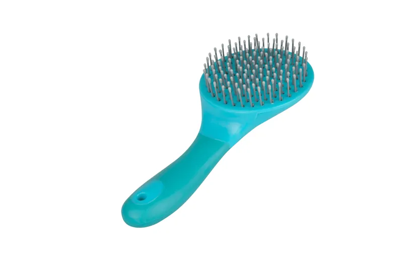 Roma Soft Touch Mane And Tail Brush - Turquoise