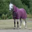 WeatherBeeta Fleece Cooler Combo Neck Rug - Maroon/Grey/White