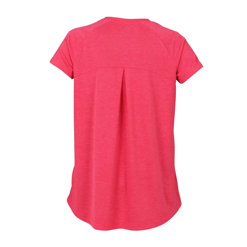 Shires Aubrion Energise Tech T-Shirt - Coral-1
