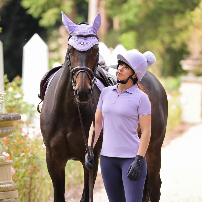 Shires Aubrion Poise Tech Polo - Lavender-2