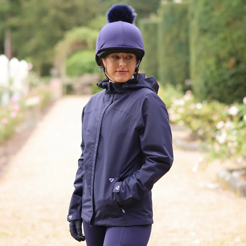 Shires Aubrion Cloudburst Raincoat - Navy-3