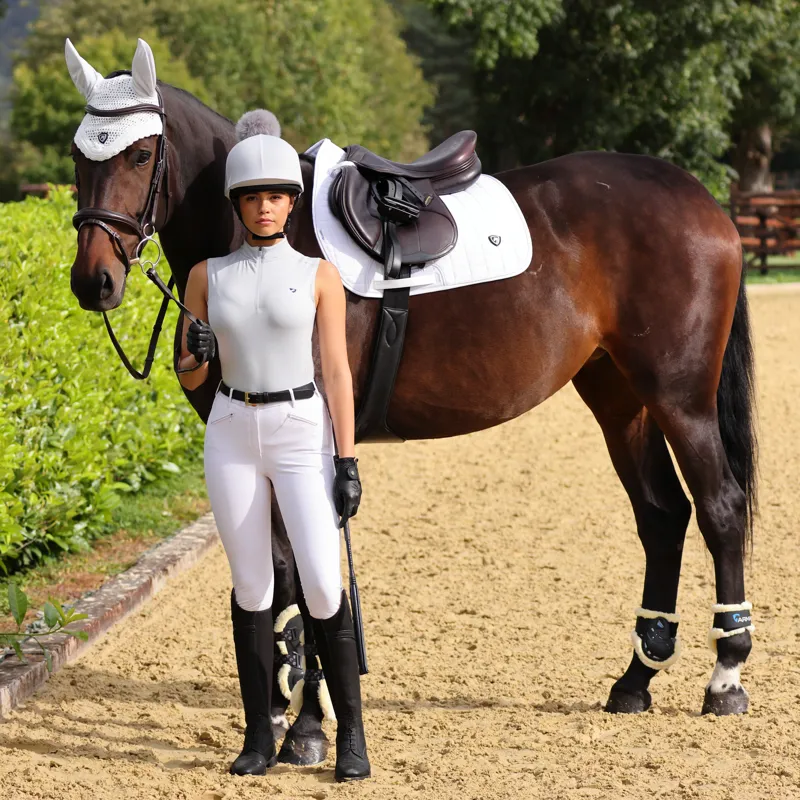 Shires Aubrion Revive Sleeveless Base Layer - Grey-2