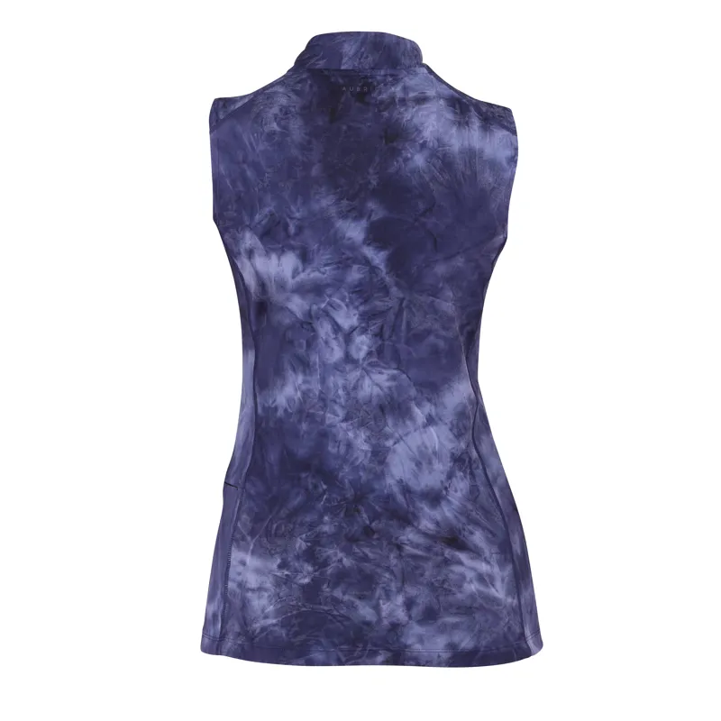 Shires Aubrion Revive Sleeveless Base Layer - Navy Tie Dye-1
