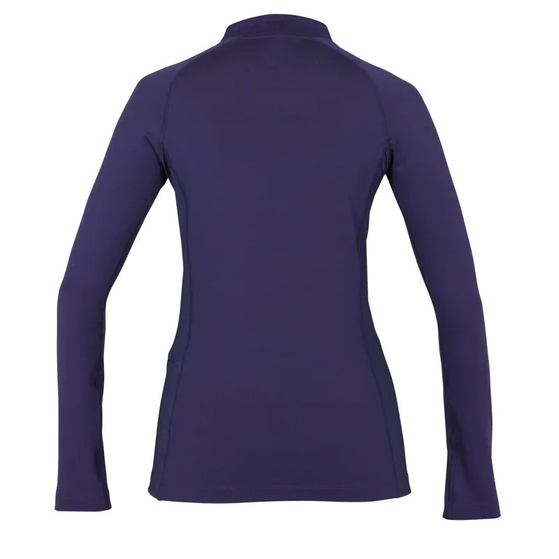 Shires Aubrion Revive Long Sleeve Base Layer - Navy-1