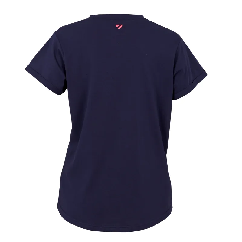 Shires Aubrion Repose Ladies T-Shirt - Navy-2