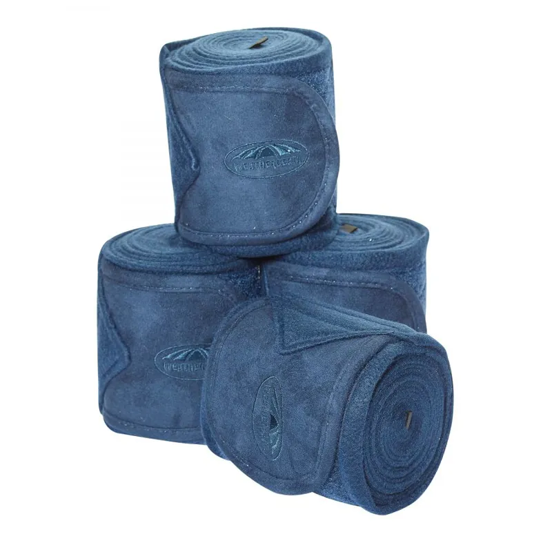 WeatherBeeta Prime Fleece Bandage - 4 Pack - Blueberry Navy