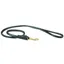 WeatherBeeta Rolled Leather Dog Lead - Black