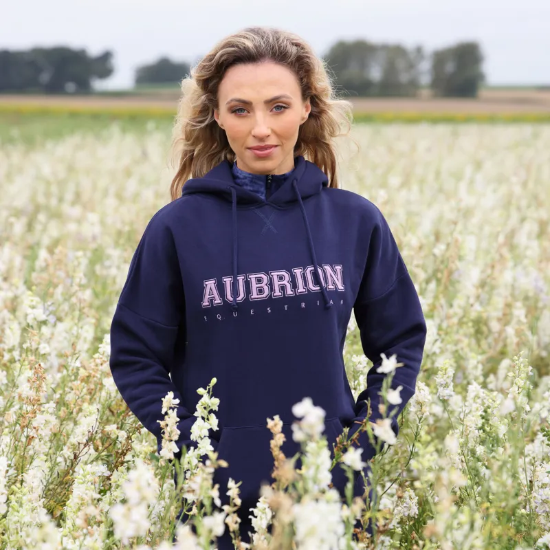 Shires Aubrion Serene Ladies Hoodie - Navy-3