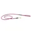 WeatherBeeta Rope Leather Dog Lead - Burgundy/Brown