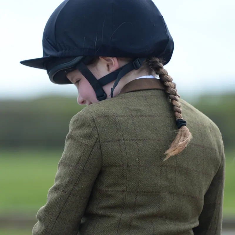 Dublin Childs Albany Tweed Suede Collar Tailored Jacket - Brown-5
