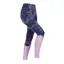 Shires Aubrion Rhythm Mesh Riding Tights - Navy Tie Dye