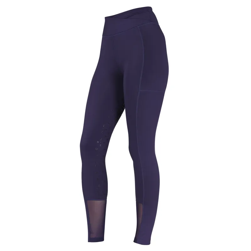 Shires Aubrion Sculpt Riding Tights - Navy