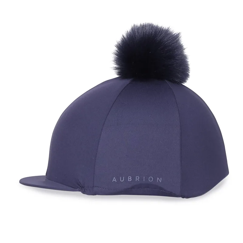 Shires Aubrion Pom Pom Hat Cover - Navy