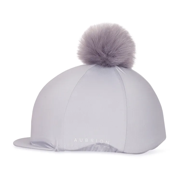 Shires Aubrion Pom Pom Hat Cover - Grey