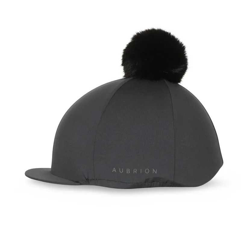 Shires Aubrion Pom Pom Hat Cover - Black